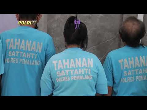 POLRES PEMALANG RILIS HASIL RAZIA PEKAT OPS CANDI 2024