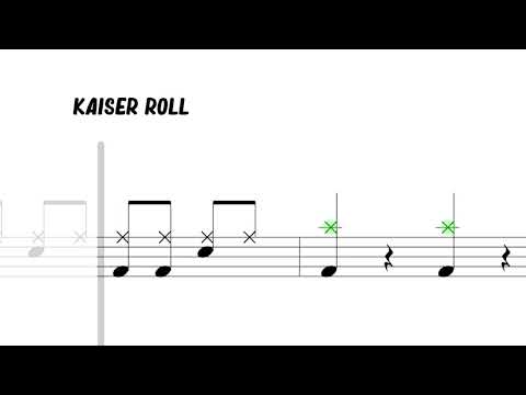 How to Play Kaiser Roll Rockschool Drums Grade 1