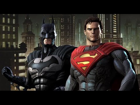 Injustice: Gods Among Us All Cutscenes HD GAME - Justice League