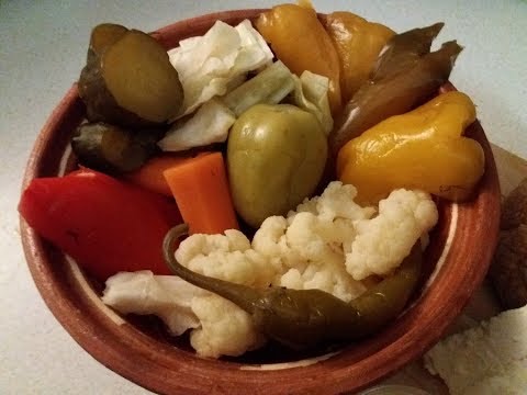 MEMORIES OF MACEDONIA ~ TURSHIJA / Turšija (Pickled / Fermented Vegetables)