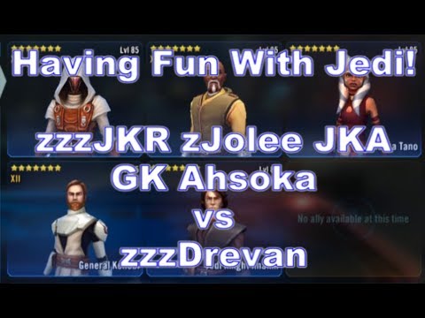 zzzJKR Ahsoka GK JKA zJolee vs zzzDrevan and zzMalak