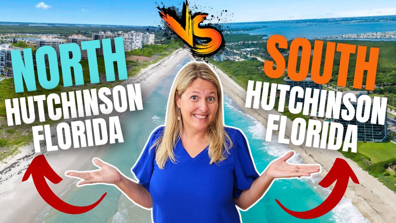 🏝️ Comparison Between NORTH And SOUTH HUTCHINSON ISLAND | Living In Port St Lucie Florida 2024
