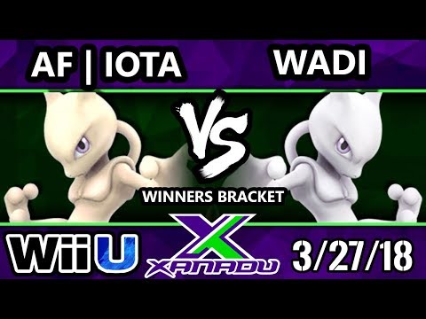 S@X 243 Smash 4 - AF | Iota (Mewtwo, Wario) Vs. Wadi (Mewtwo) - Wii U Winners Bracket
