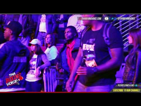 Javier Fortuna Getting Love from Fans Bumps Into Douglas After Fight