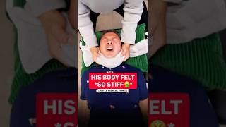 HIS BODY DIDNT MOVE WELL FOR YEARS‼️ #chiropractic #backpain #neckpain #trending
