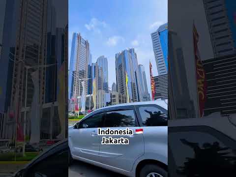 The stunning Jakarta Indonesia 🇮🇩 #indonesia #jakarta #timetotravel