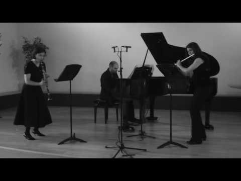 Scherzando Trio - Tarantelle, Op.6 (Saint-Saëns), fragment Black and White