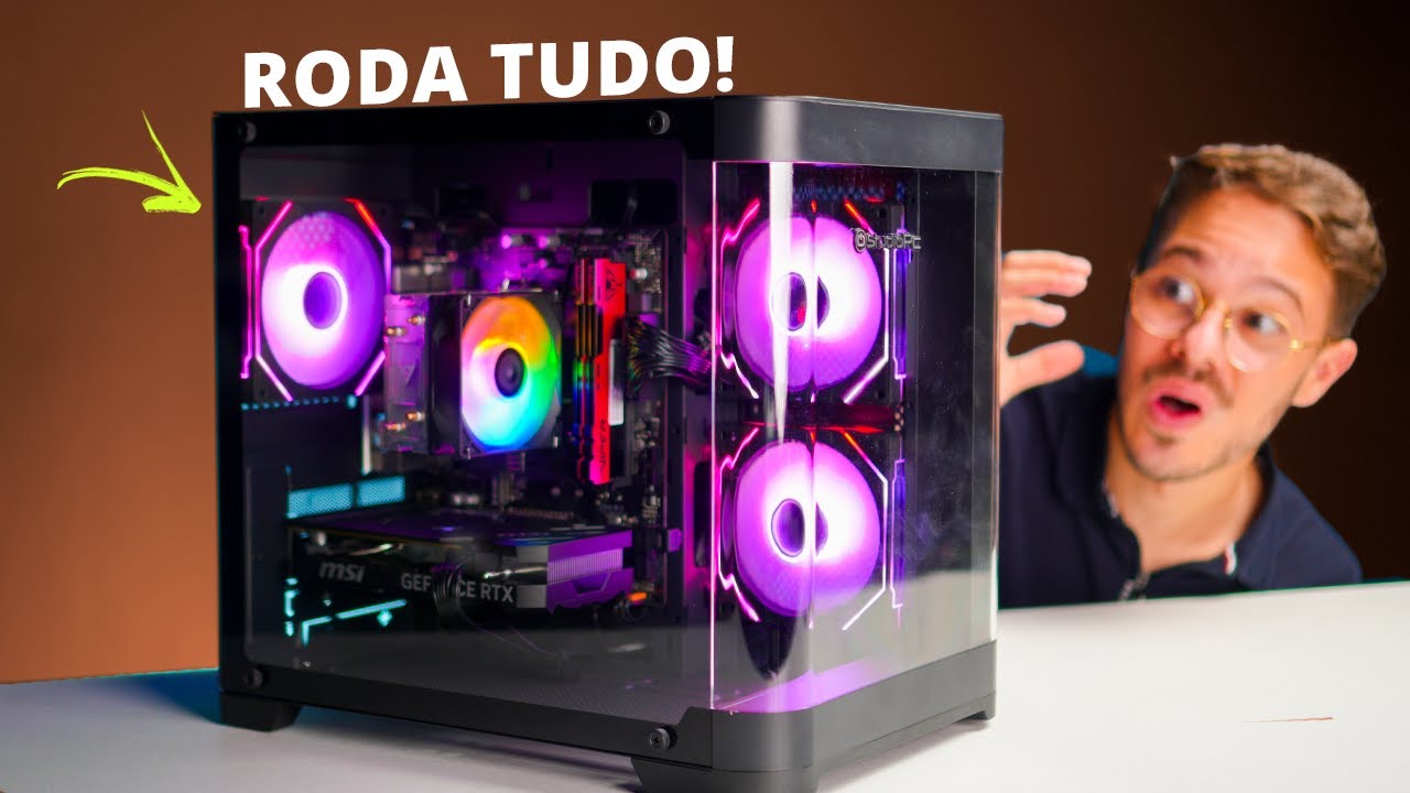 O Melhor PC GAMER COMPLETO e BARATO que roda TUDO!