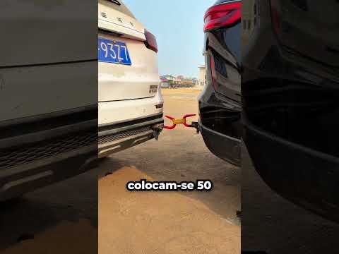 Quantos Elásticos São Necessários Para Impedir um Carro de Avançar?! 🤔