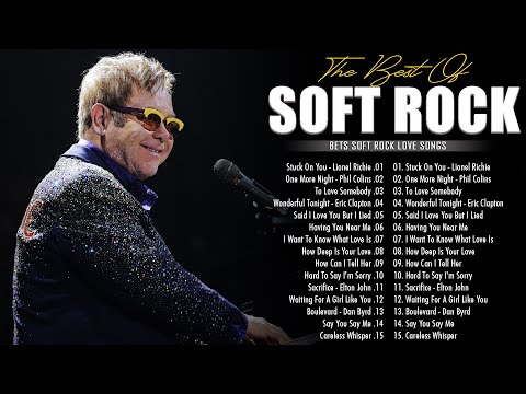 Michael Bolton, Phil Collins, Elton John, Eric Clapton, Bee Gees - Best Soft Rock Songs Ever