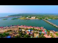 Neendakara Fishing Harbour Kollam Helicam View