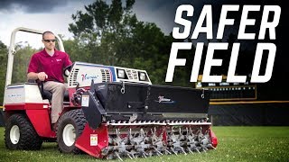 Ventrac | Safer and Better Looking Athletic Field