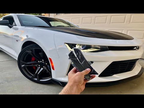 Install & Review of Amazon LED Smoked Sidemarkers for Camaro SS 1LE (10/10 Recommend!)