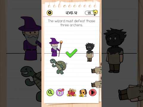 Brain Test level 52 । hard or easy?#shortvideo #ganesh #gamingshorts #rose