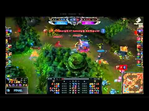 ::FINAL:: KT Bullets vs SKT T1 - OGN HOT6 LOL Champions Summer 2013