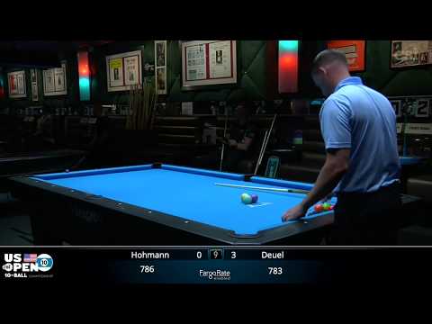 SKILL OVERCOMES LUCK: Thorsten Hohmann vs Corey Deuel | 2019 US Open 10-Ball Championship