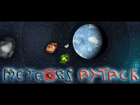 Meteors Attack Shoot Asteroids