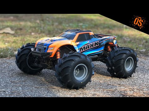 BEST UPGRADE For The Traxxas Maxx! JConcepts Fling King Tires!