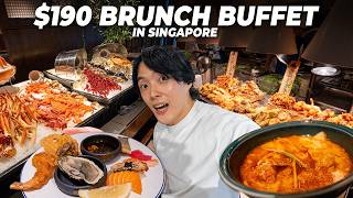 The MOST EXPENSIVE Brunch Buffet in Singapore!