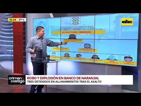 Asalto en Naranjal: tres detenidos, nuevas evidencias y una ambulancia incautada