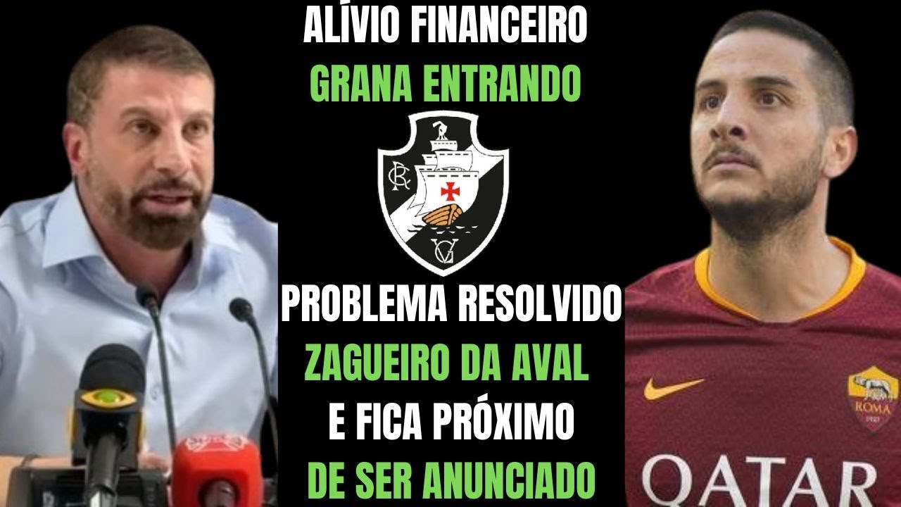 XERIFE VEM AÍ! APÓS REUNIÃO VASCO ENCAMINHA ACERTO COM ZAGUERIRO!| ALÍVIO FINANCEIRO GRANA ENTRANDO!