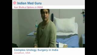 Mr. Jonathan, USA patient video testimonial India