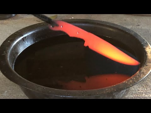 Heat Treating Knives!