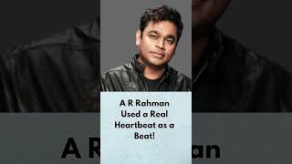 A.R. Rahman used a real heartbeat as a rhythm in New York Nagaram!
