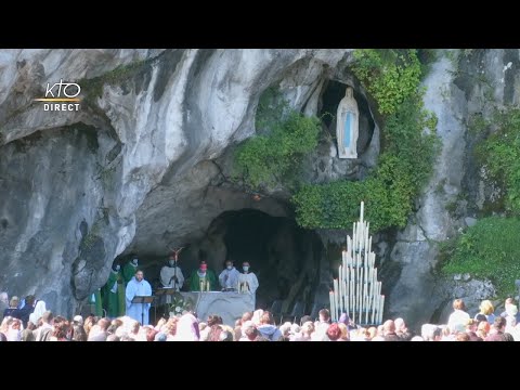 Messe de 10h à Lourdes du 8 août 2021