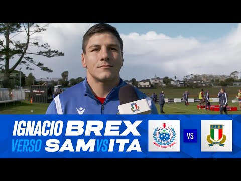 Summer Tour 2024, SAMvITA: Juan Ignacio Brex prima del match