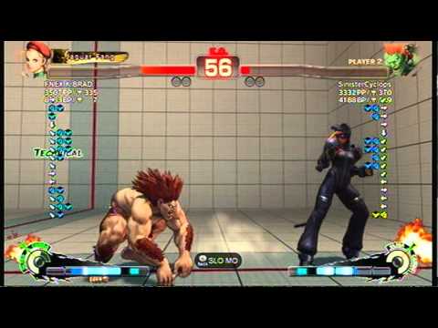 FNEX K BRAD (Cammy) vs SinisterCyclops (Blanka)