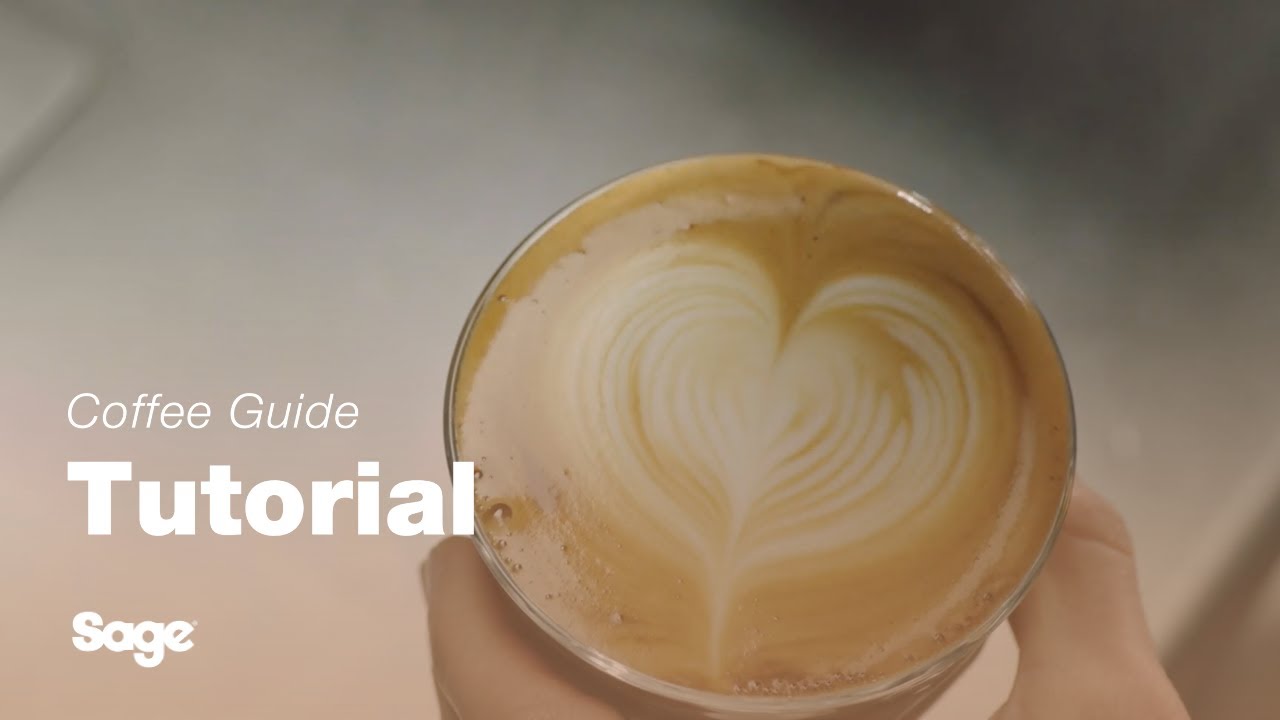 How to create latte art: the heart