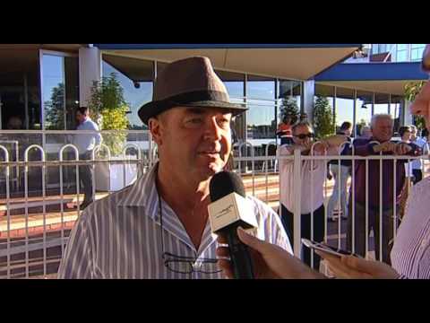 Belmont Park, 11/05/2016 - Race 7 - MATERIAL MAN - Justin Warwick & Lucy Warwick