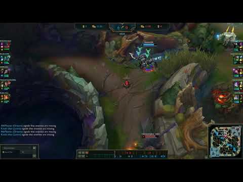 Stopping enemies from taking the jgl plant with Urgot