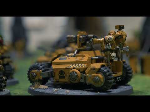 Deathwatch VS Imperial Fists VS Tau. - Warhammer 40K in 46 Seconds.