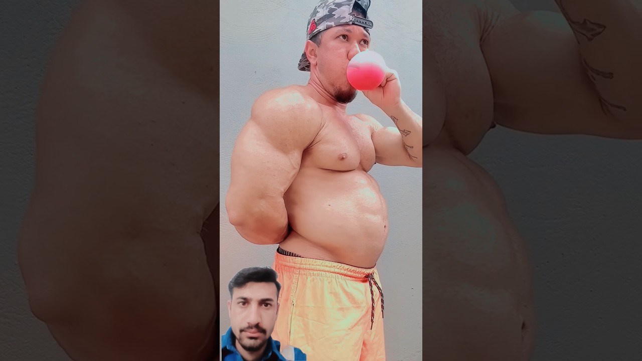 Ballon vs Six pack 😳 👁️🎈