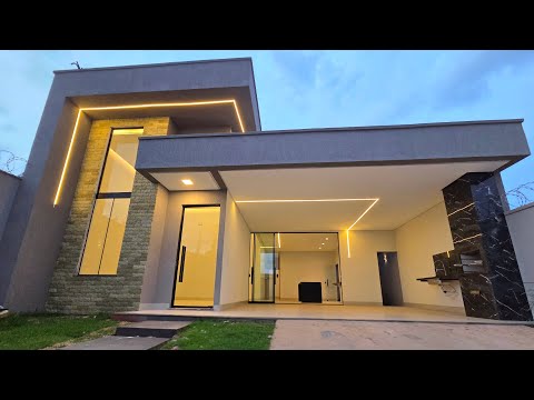 CASA À VENDA NA, REG. DO VILA BRASÍLIA, 3 QUARTOS, SUÍTE, GOURMET, PISCINA, EM APARECIDA DE GOIÂNIA