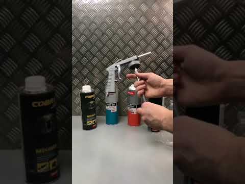 Specialized under body coating spray gun