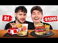 Wir Haben Fast Food Für 1 Und Fast Food Für 1 000 Getestet