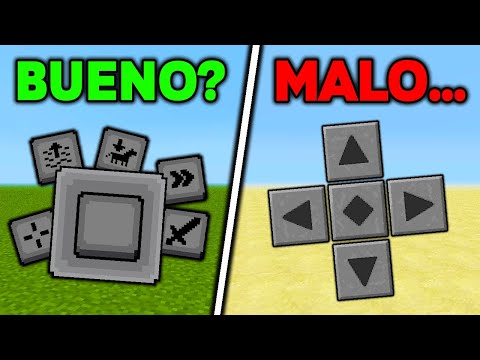 THE LORE OF MINECRAFT PE CONTROLS |  Which is better?