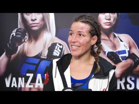 Leslie Smith fought like her back was against the wall at UFC on FOX 22