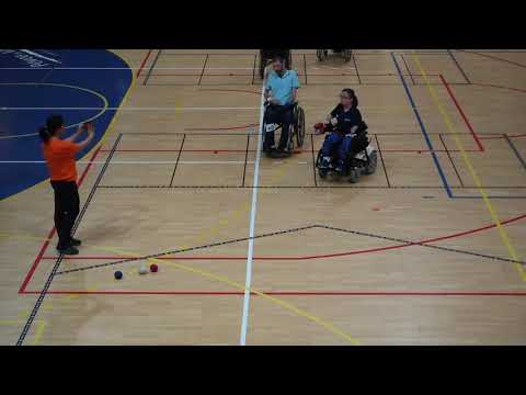 BISFed 2018 Povoa Boccia World Open BC4 Pool B Evie Edwards GBR v Artem Kolinko UKR 720p
