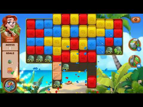 Lost Island Blast Adventure Level 1457 NO BOOSTERS - A S GAMING