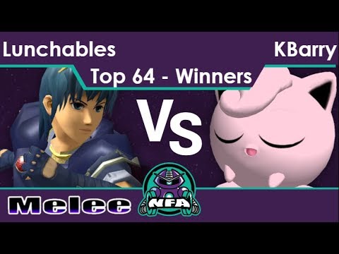 NFA 2 - FX | Lunchables (Marth) vs KBarry (Jigglypuff) Top 64 - Winners - Melee