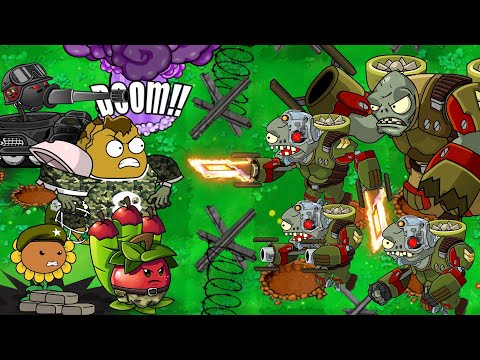 Plants vs Zombies Animation 2 Mega Morphosis: All Plants vs All Zombies #2