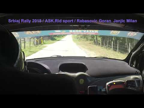 Srbija rally 2018 ASK Rid sport  Rabasovic Goran  Janjic Milan