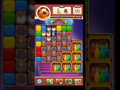 Toon Blast Level 2487 NO BOOSTERS - A S GAMING ✔