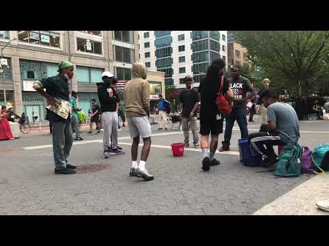 Union square Rap Battle, New York City, Sep 10, 2020