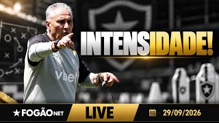 FOGÃONET LIVE: TITE FOCA EM INTENSIDADE NOS TREINOS DO BOTAFOGO | DANILO BRILHA NA SELEÇÃO