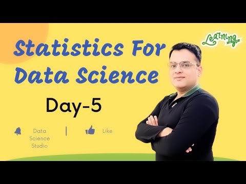 Statistics Day-5 Skewness | Moments | Data | Data Science